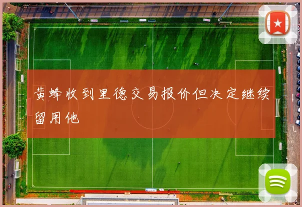 黄蜂收到里德交易报价但决定继续留用他